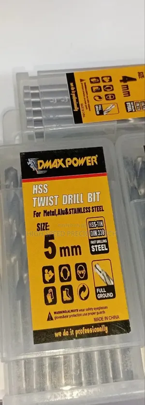 HSS Drill Bits (2.5mm-5mm) 10pcs