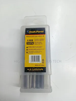 HSS Drill Bits 6mm 10pcs
