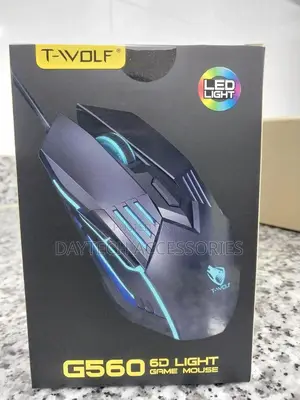 T-Wolf G560 6d Wired Gaming Mouse 3200 Dpi Wired Gaming Mous