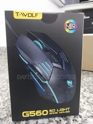 T-Wolf G560 6d Wired Gaming Mouse 3200 Dpi Wired Gaming Mous
