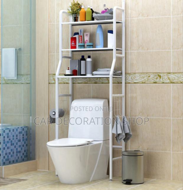 3tier Space Saving Bathroom Over Toilet Storage Shelf - thumbnail 2