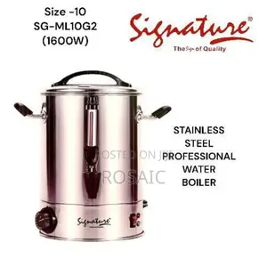 Size 10 Stainless Steel Commercial Tea/Water Boiler (1600w