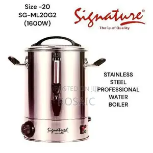 20l Stainless Steel Commercial Tea/Water Boiler (1600w)