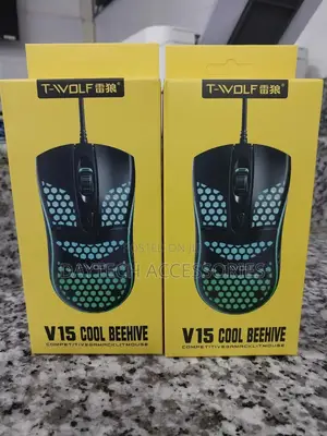 T-Wolf V15 Cool Beehive Competitive Gaming Mouse.
