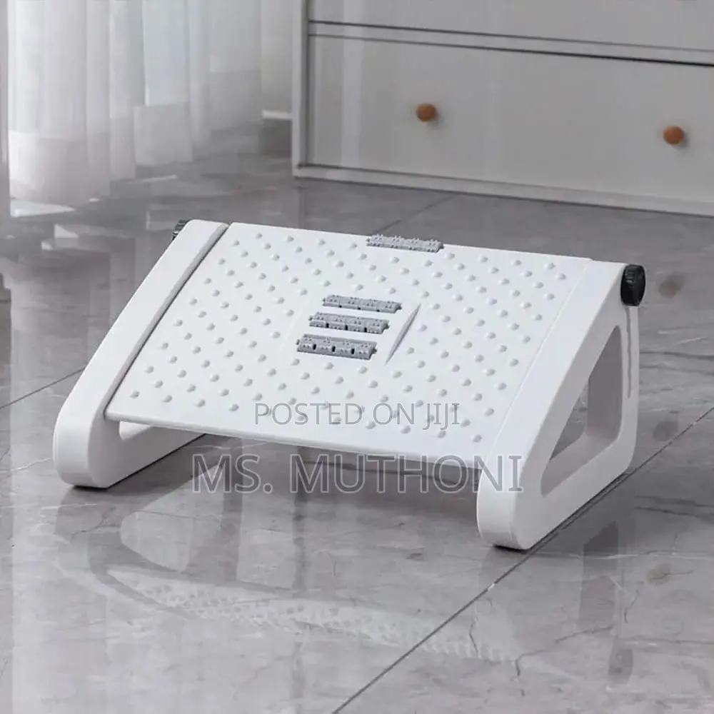 Ergonomic Adjustable Foot Rest/Under Desk Footrest Massage*