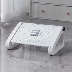 Ergonomic Adjustable Foot Rest/Under Desk Footrest Massage*