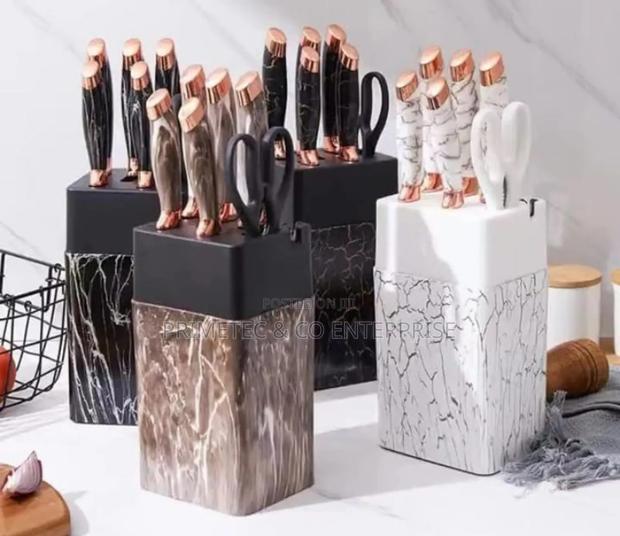 Kitchen Knife Sets Stainless. - main view