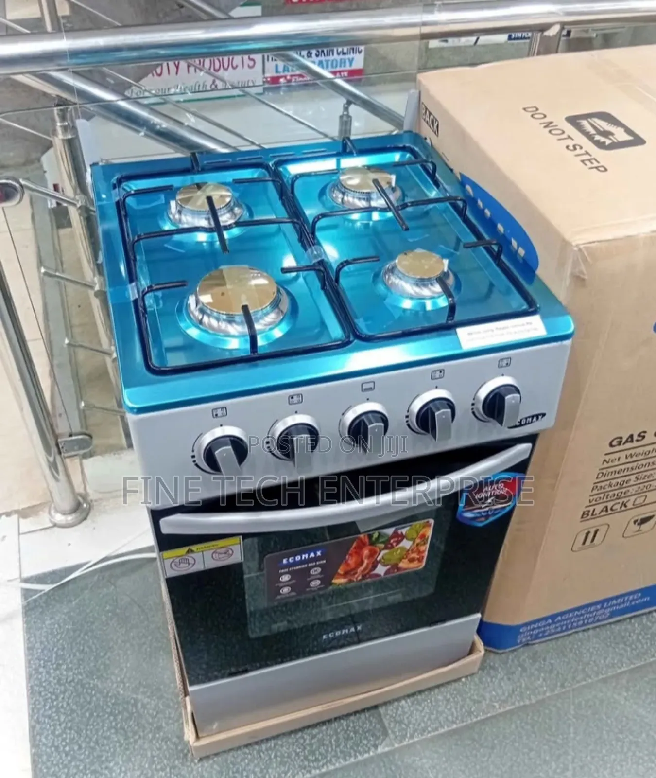 Ecomax Full Gas Standing Cooker 50*55