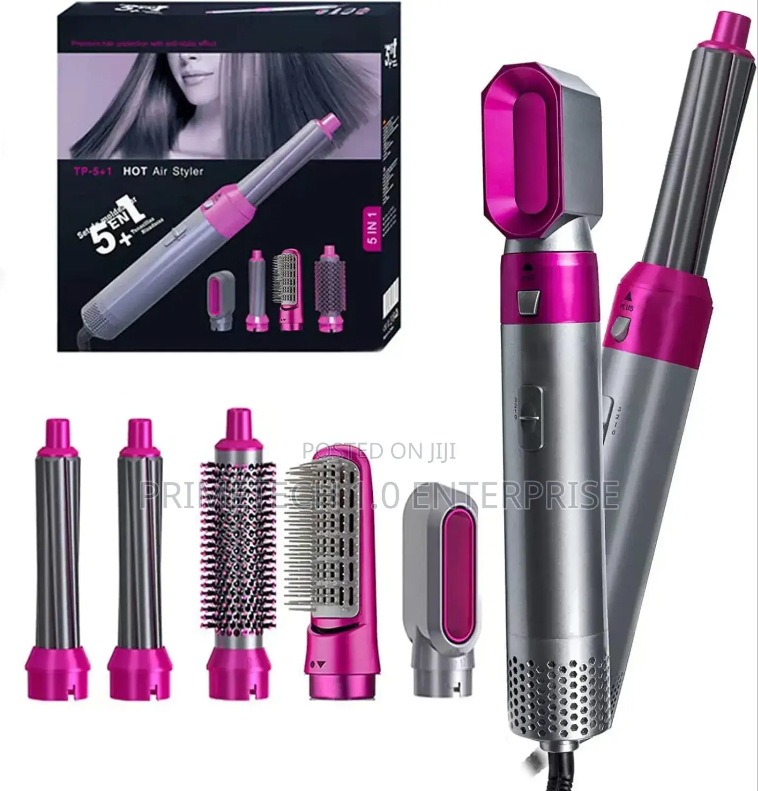 Electric 5 in 1 Hot Air Styler-1000watts