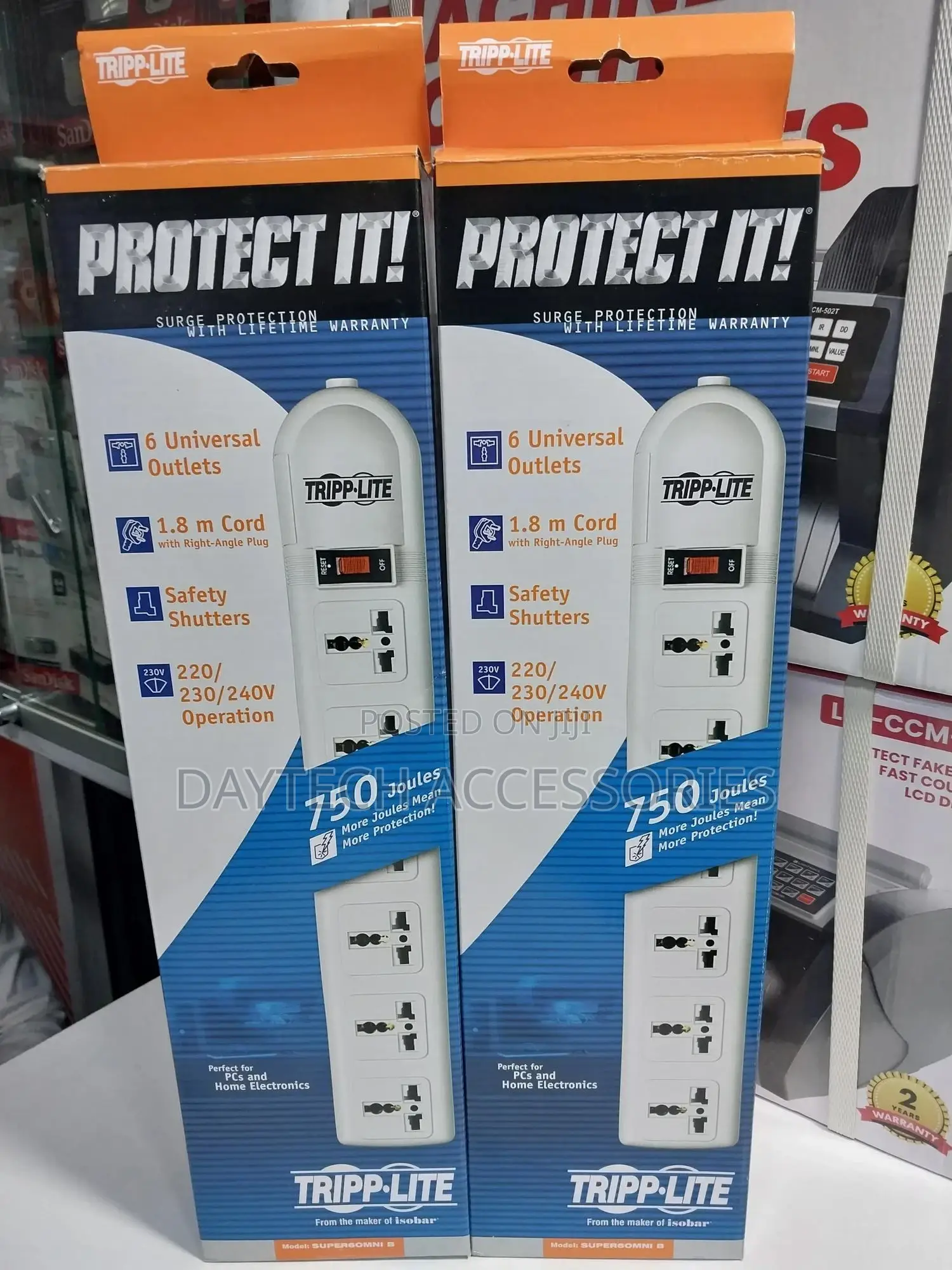 Tripp.Lite Power Extension 6way With Surge Protector