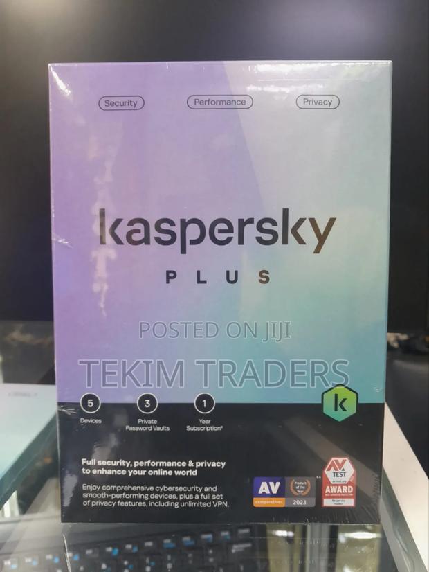 Kaspersky Plus 5 Users Antivirus Internet Security - main view