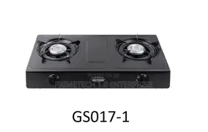 Ailyons Stainless Steel Double Burner-Black
