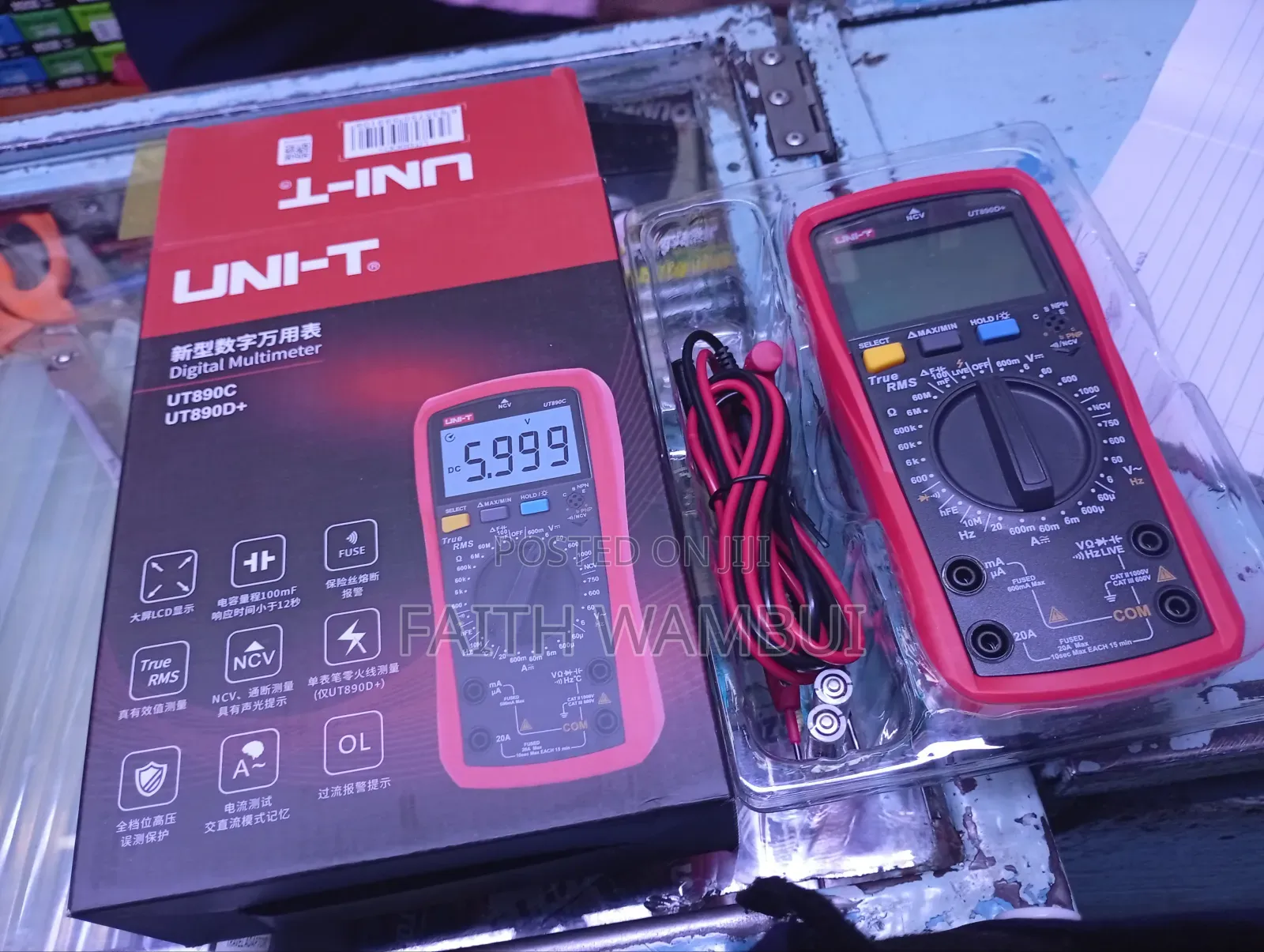 Quality Digital Auto Rage Multimeter/Digital Multimeter
