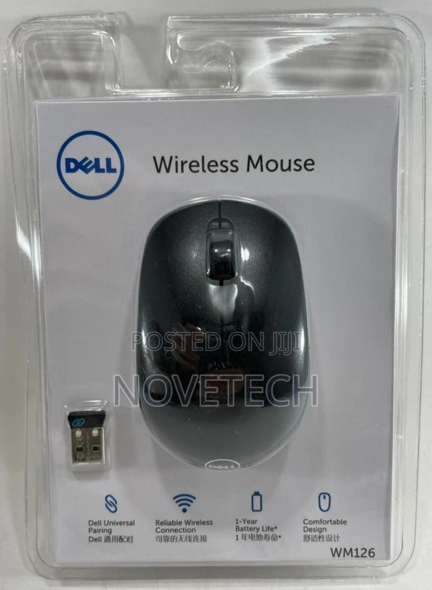 Dell - Wm126 - Wireless Optical Mouse - Black