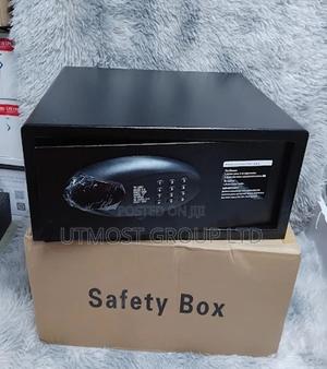 Automatic/ Key Safe Hotel Safe Box Safety Box Black - main view