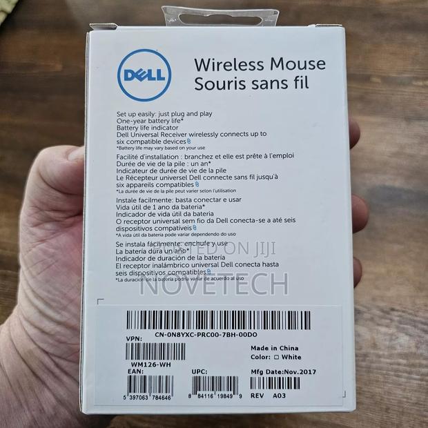 Dell Wireless Computer Mouse-Wm126 – Long Life Battery - thumbnail 2