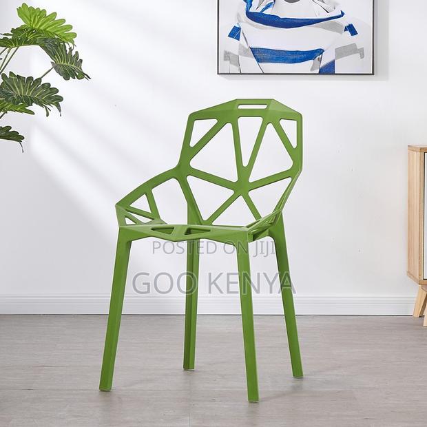 Home Chairs ; Nordic Design Simple Modern Plastic Chair - thumbnail 3