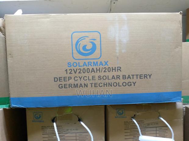 Solarmax 200ah Solar Gel Battery 12v 1 Year Warranty