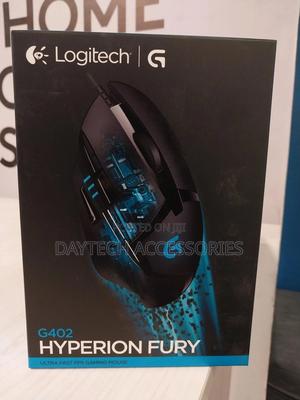 Original Logitech G402 Hyperion Fury Optical Gaming Mouse - thumbnail 2