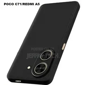Silicone Cover Case for Redmi A5 – Flexible Shockproof Slim