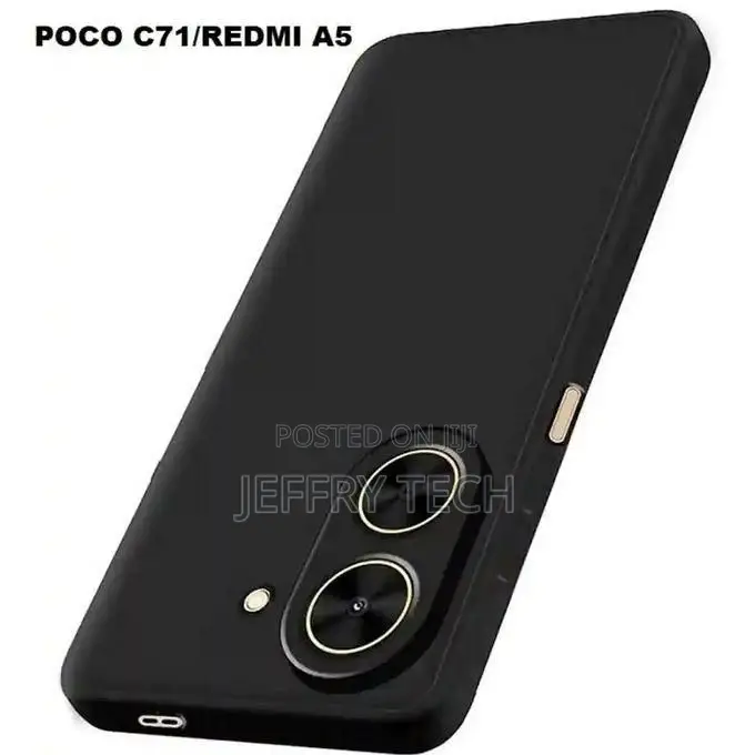 Silicone Cover Case for Redmi A5 – Flexible Shockproof Slim