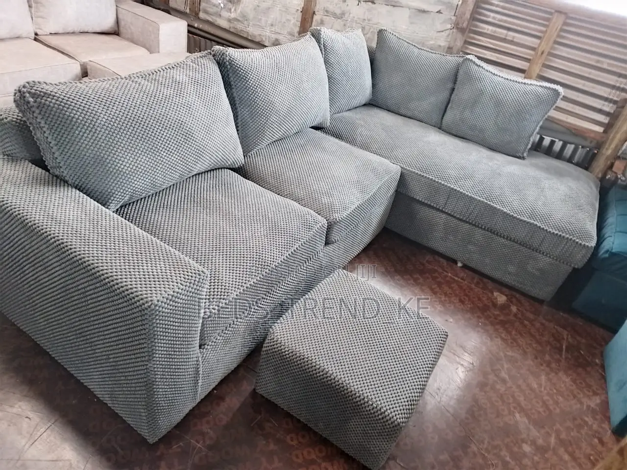 Cushy 6 Seater L Seat Sofa