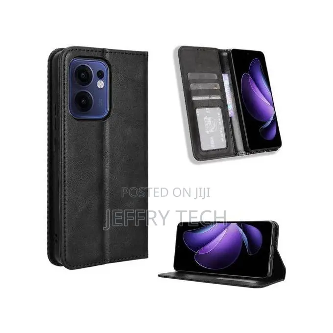 Retro Leather Flip All-Round Cover Case for Oppo Reno13 F