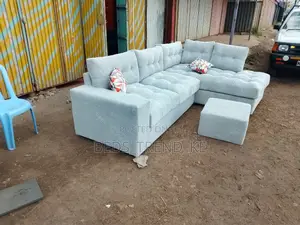 Plushy 6 Seater Modern L Seat