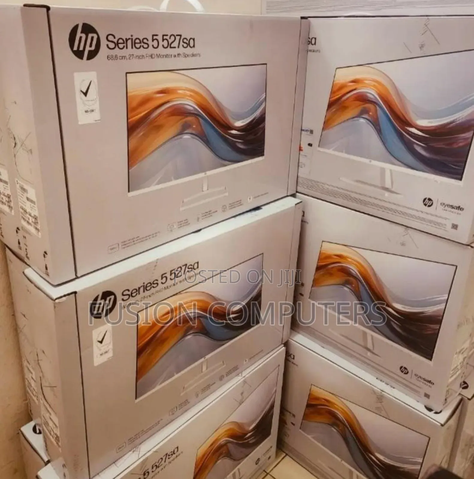 Hp 527sa Series 5 27" FHD Monitor, Integrated Speakers