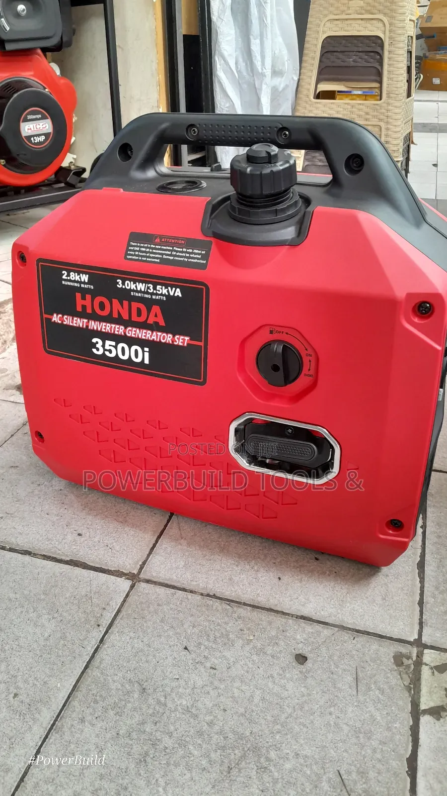 Portable/Super Silent 2.8kw/3.5kva Inverter Generator