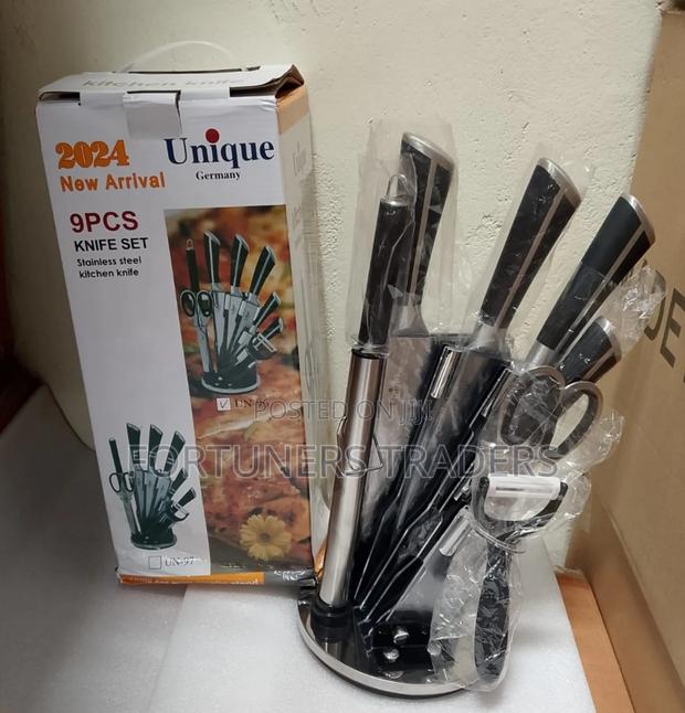 9pcs Unique Knife Set - main view