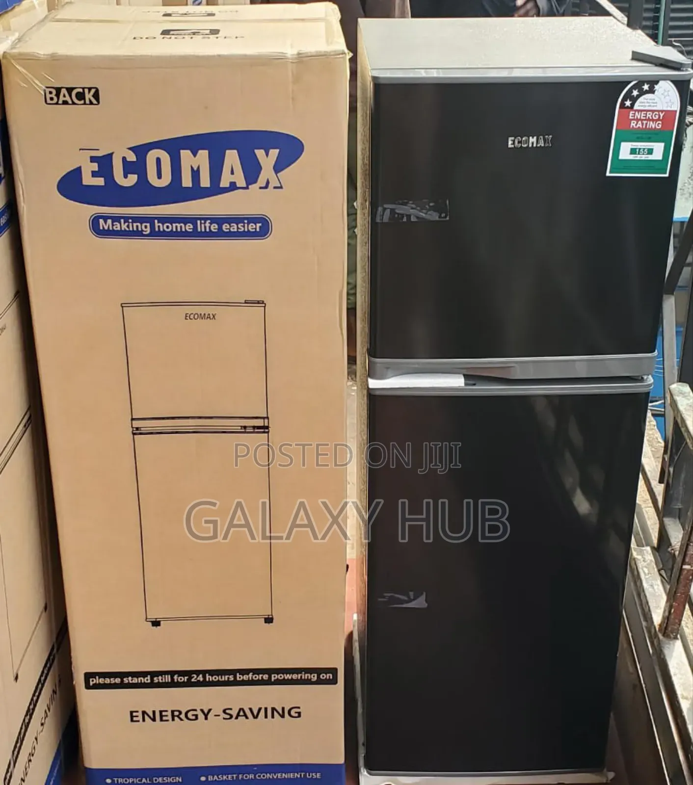 Ecomax 138l Double Door Refrigerator