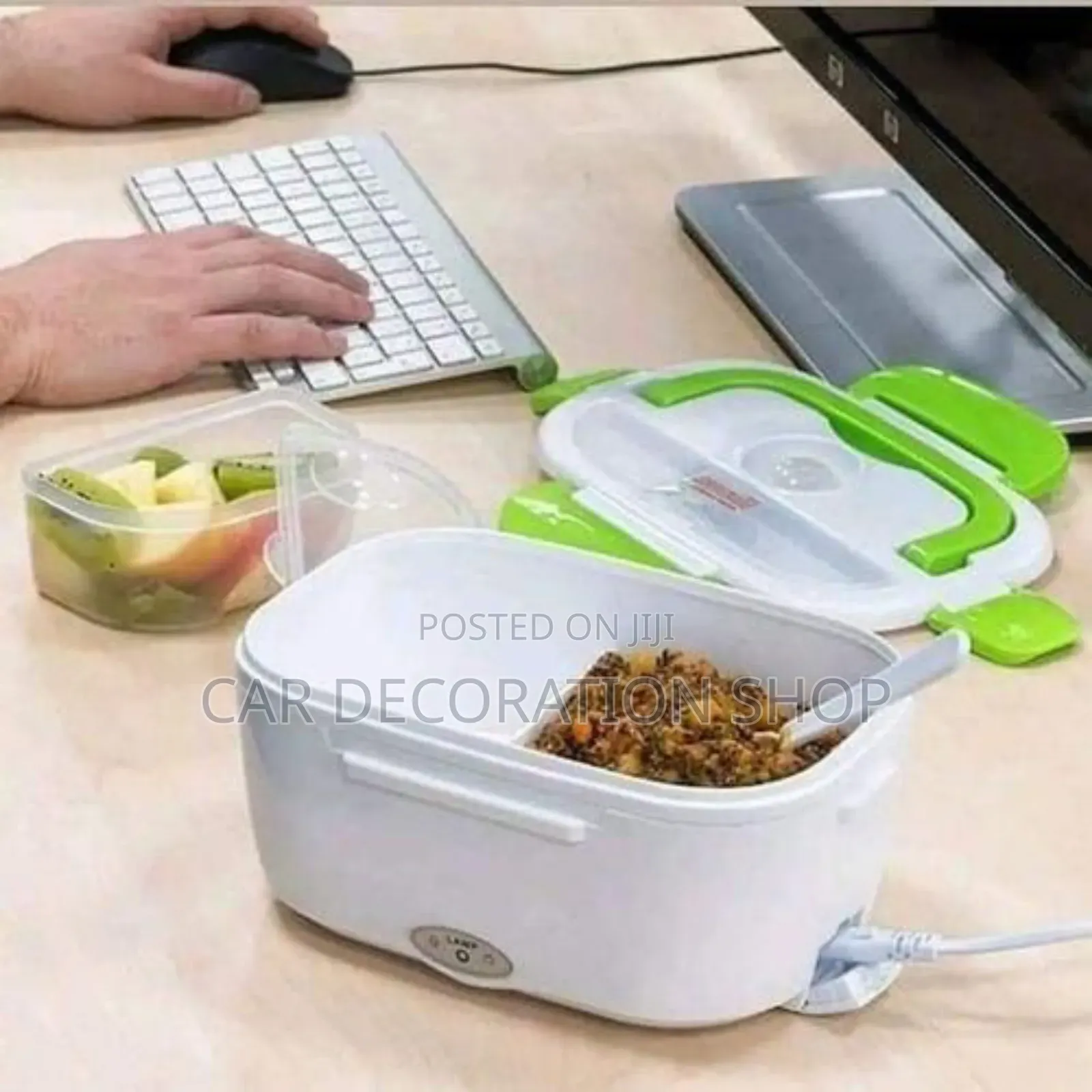Cordless Electric Heated Lunch Box With Partitions