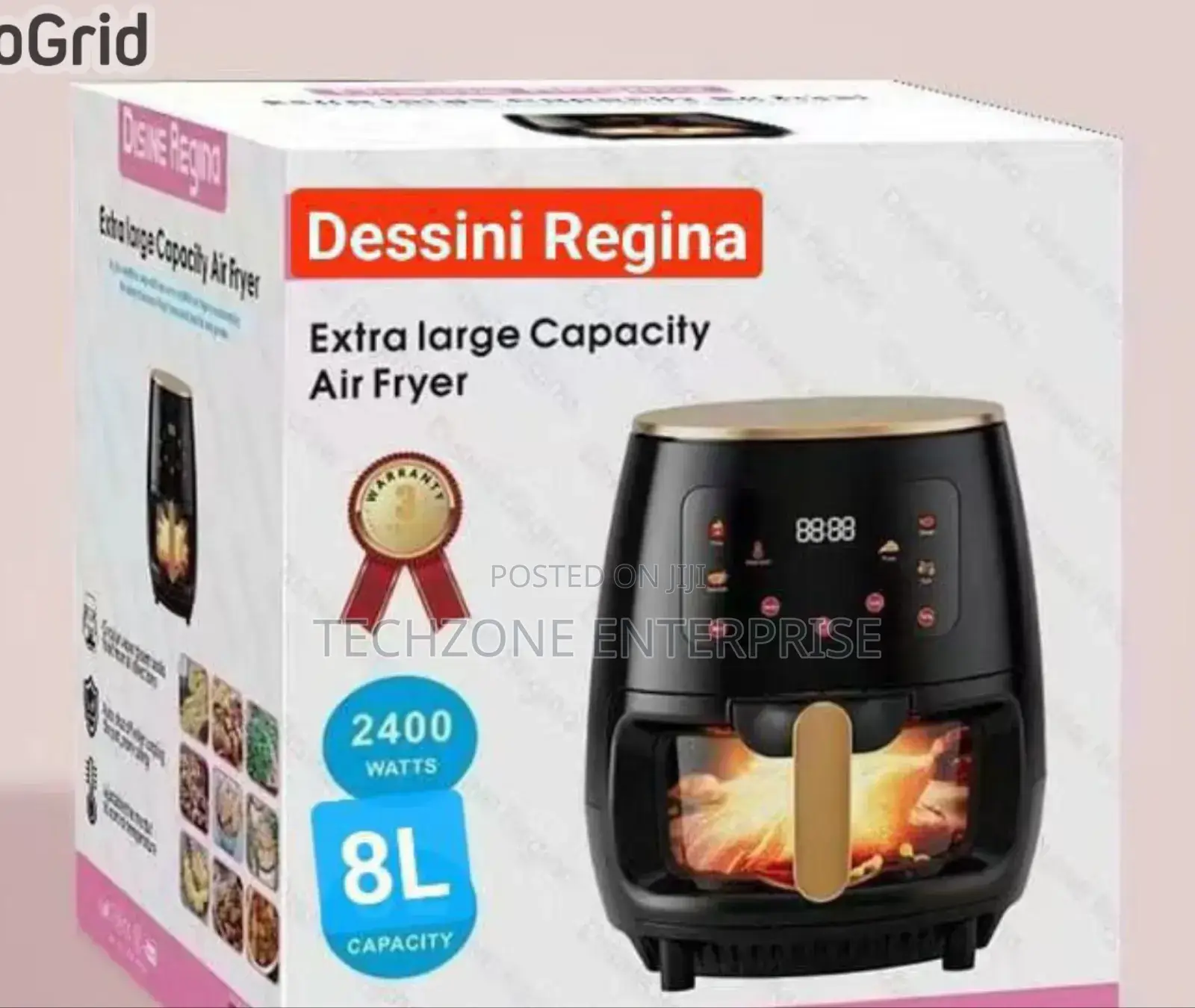 Dessini Air Fryer 8 Litres Dr-8088 With 2400 Watts 
