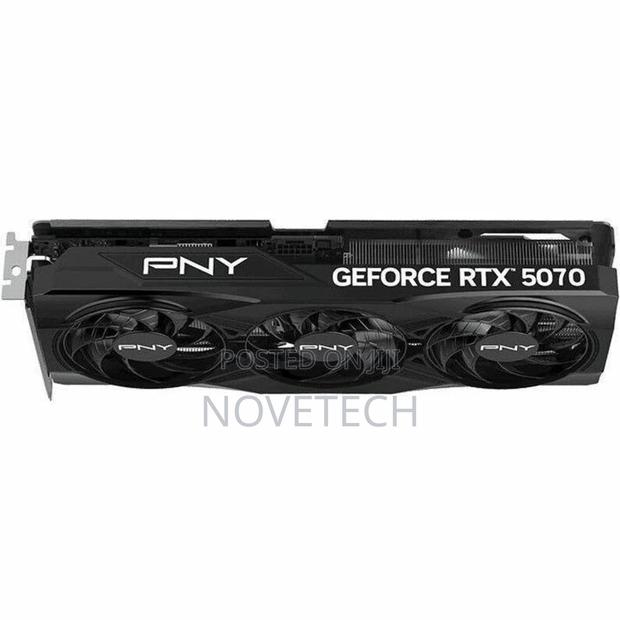 Pny Nvidia Geforce Rtx5070 Triple Fan Gpu 12gb Gddr7 Graphic - thumbnail 3