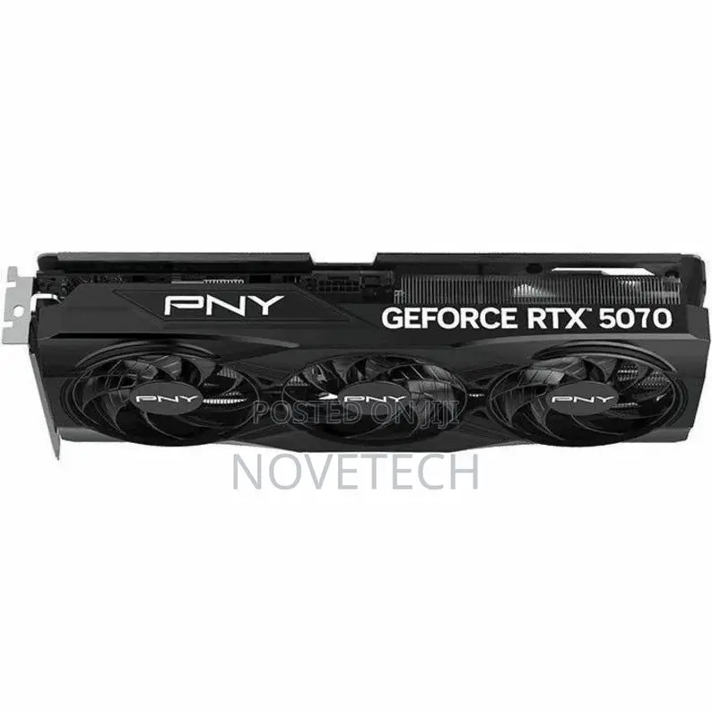 Pny Nvidia Geforce Rtx5070 Triple Fan Gpu 12gb Gddr7 Graphic