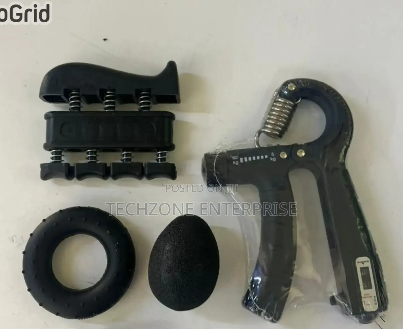Adjustable Hand Grip Set(With Digital Counter) Strong Hand,