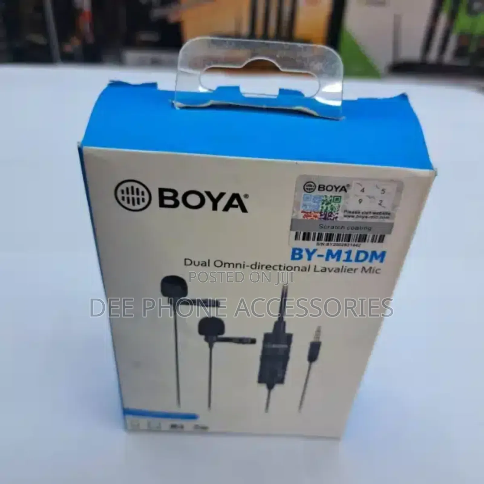 Boya by M1 Dm Dual Lavalier Wired Microphone
