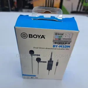 Boya by M1 Dm Dual Lavalier Wired Microphone