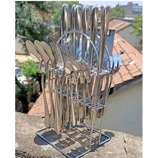 24pc Stainless Steel Curtley Set for 6 People