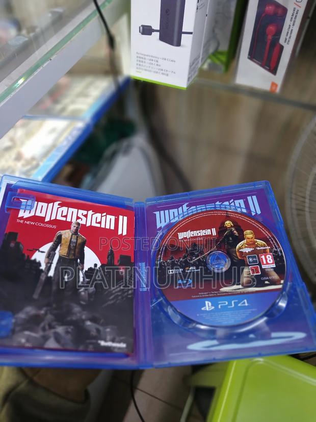 Wolfenstein Ii the New Colossus Ps4 Used. Game - thumbnail 3