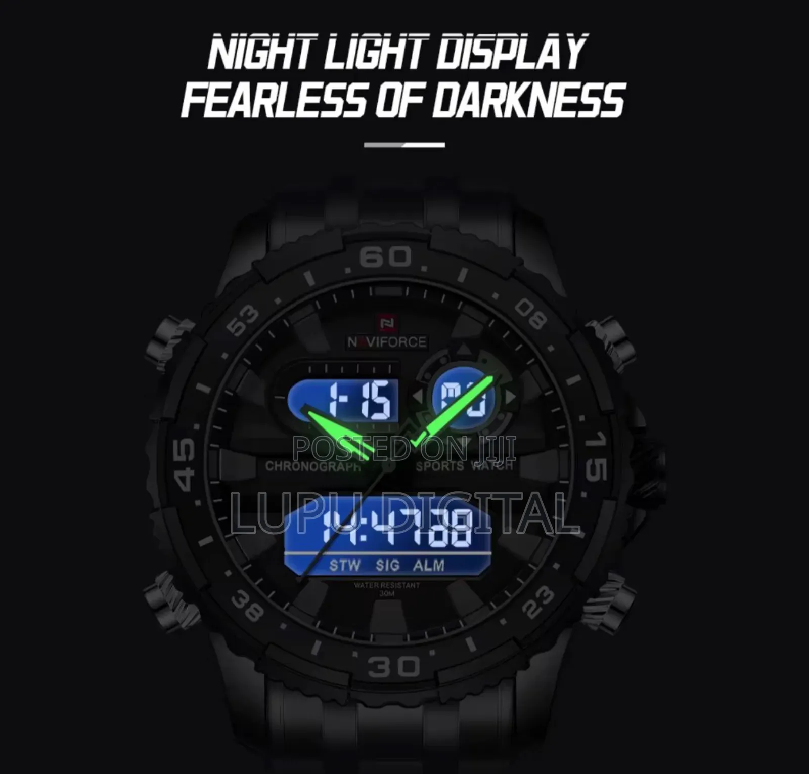 Naviforce Dual Time Gents Watch #Nf9234