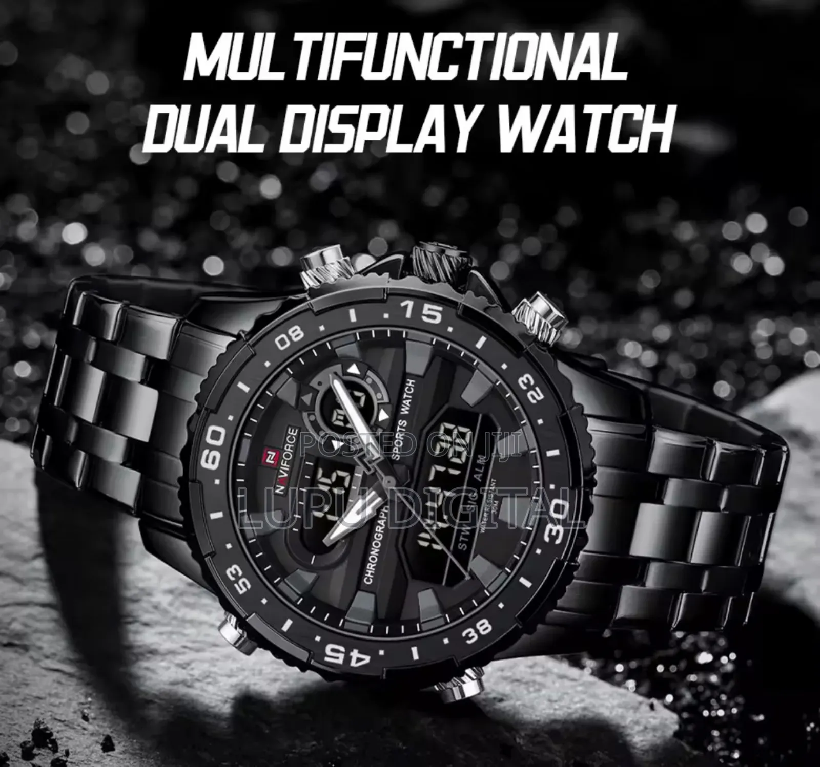 Naviforce Dual Time Gents Watch #Nf9234