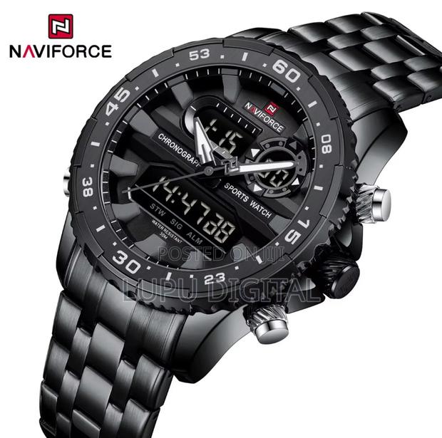 Naviforce Dual Time Gents Watch #Nf9234 - thumbnail 5