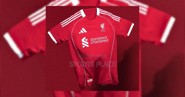 New Liverpool Adidas Home Jersey 2025-2026 Kit