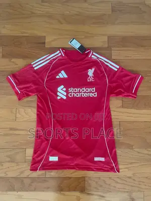 New Liverpool Adidas Home Jersey 2025-2026 Kit