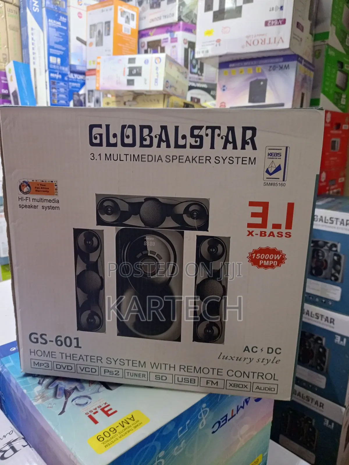 Globalstar Gs-601 3.1ch Sound System