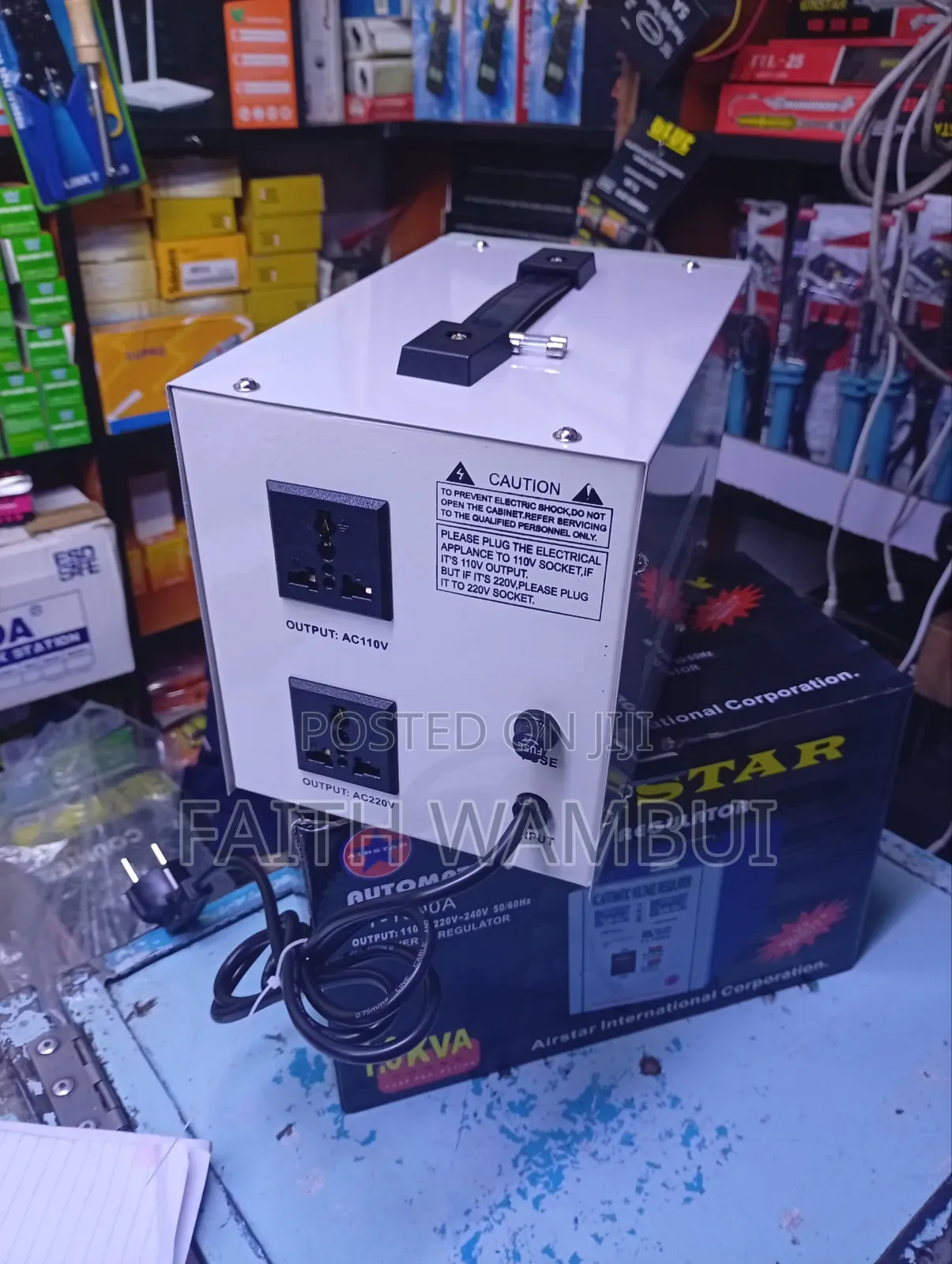 Airstar Voltage Regulator 1.0 Kva/Voltage Regulator 1.0kva