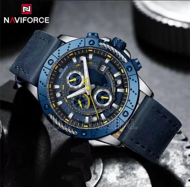 _*Naviforce Chronograph Gents Watch Nf8055 Date Display