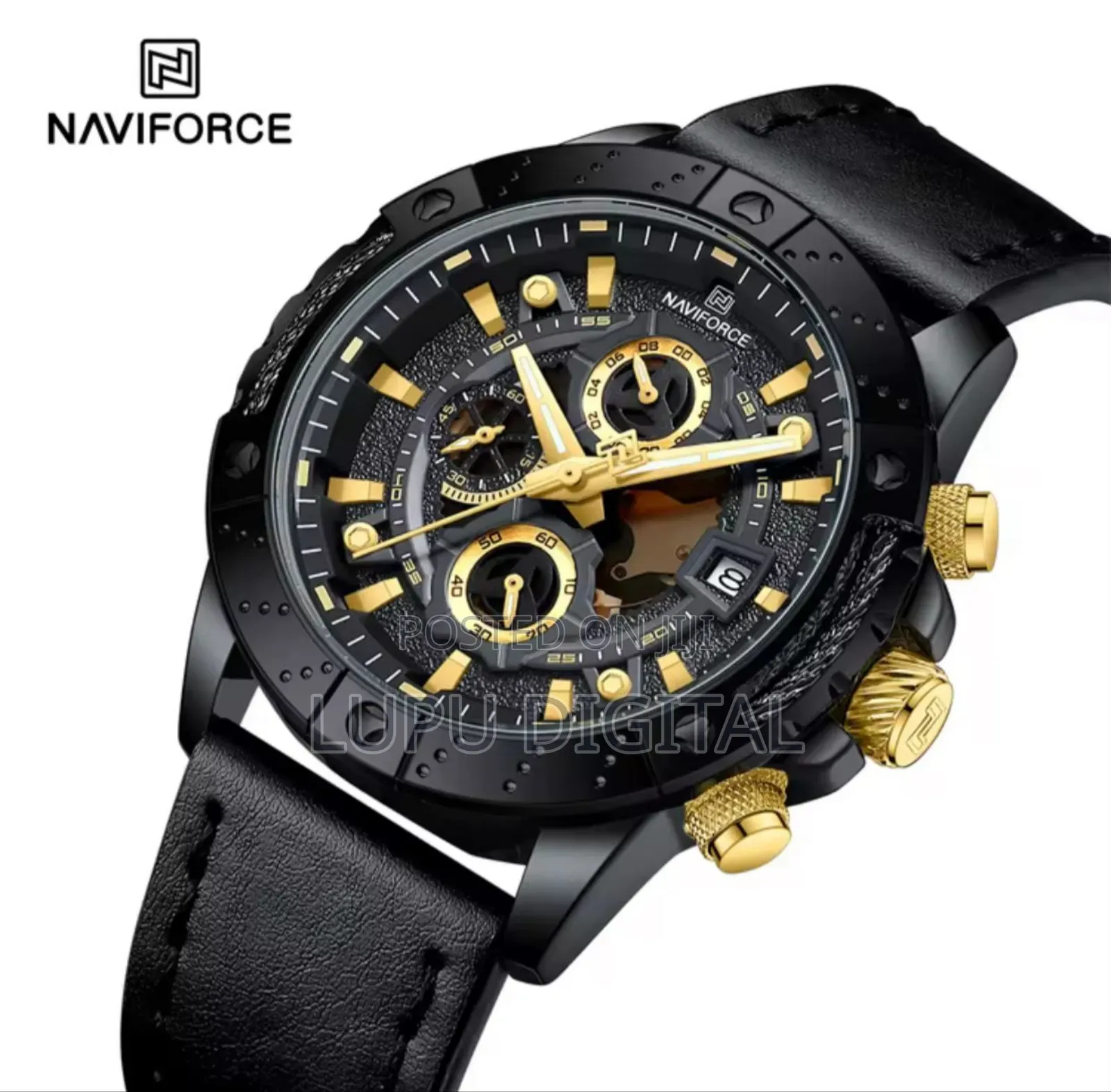 _*Naviforce Chronograph Gents Watch Nf8055 Date Display